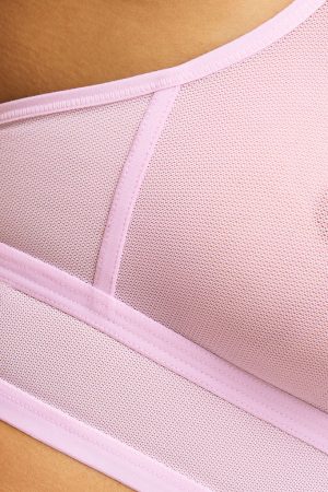 Sieve Longline Bra