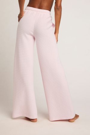 Waffle Knit Track Pant